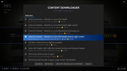 Downloading Duimon's bezels